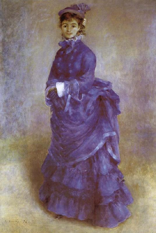 Pierre-Auguste Renoir woman of Paris